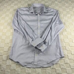 Twillory Non-Iron Safe Cotton Men's AOP‎ Button Up Long Sleeve 15.5 32/33